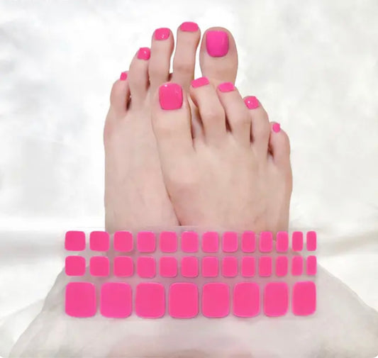 Pedi - Hot Pink