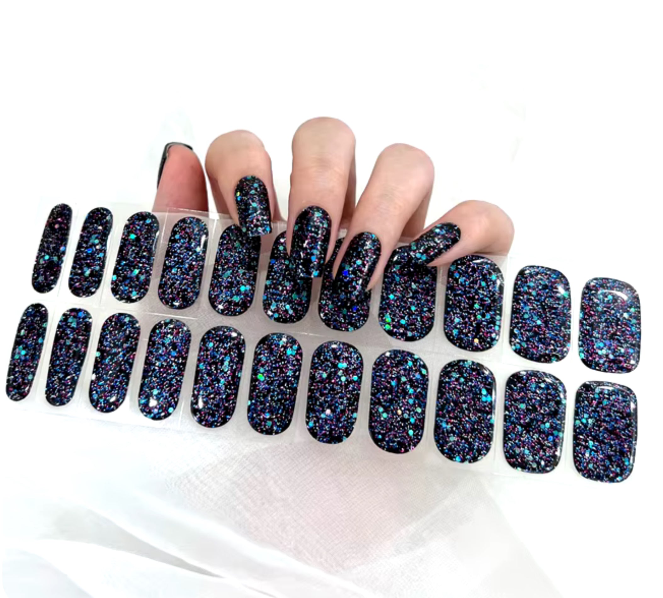 Glitter Glo Nail Stickers Glitter Glo Nail Stickers